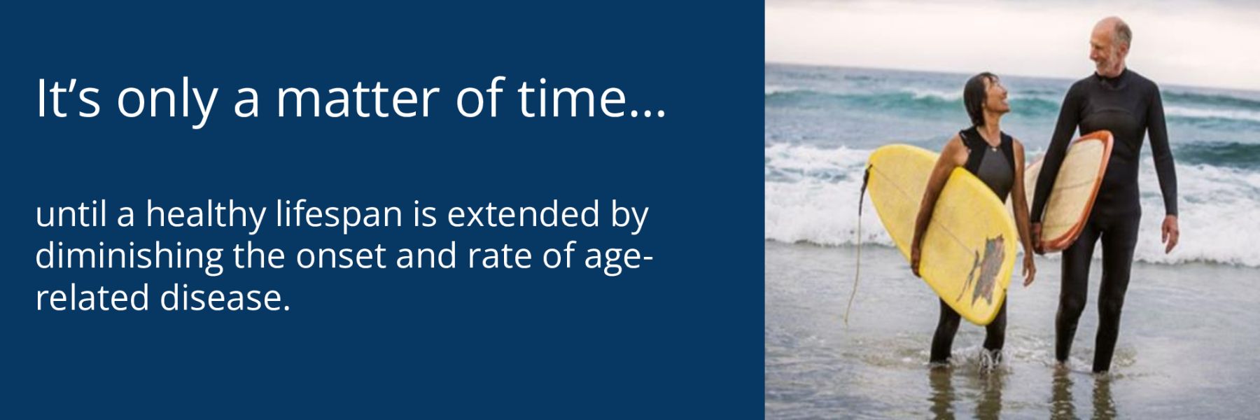 until a healthy lifespan is extended by diminishing the onset and rate of age-related disease